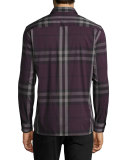 Nelson Check Stretch-Cotton Shirt