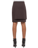 Massai-Side Layered A-Line Skirt, Date