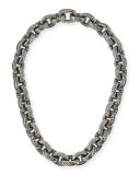 Chunky Filigree Link Collar Necklace