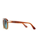 649-Series Sunglasses, Orange/Tortoise