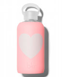 Glass Water Bottle, Elle Heart, 500 mL