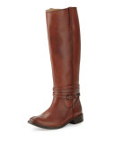 Shirley Riding Plate Boot, Redwood