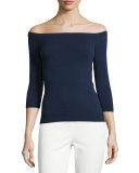 Off-the-Neckline Pullover