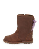 Corene Suede Boot, Chocolate, Toddler