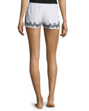 Antique Lace-Print Boxer Shorts