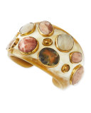 Mawe Light Horn Stone Cuff