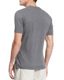 Short-Sleeve Crewneck T-Shirt, Dark Gray