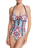 Festival Folkloric Seductress One-Piece Swimsuit