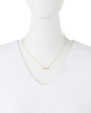 14k Gold Diamond Love Pendant Necklace