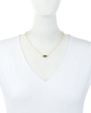 Elisa Abalone Shell Necklace, Golden