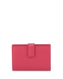 Panama Medium Continental Wallet, Fuchsia