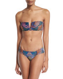 Radial V-Wire Bandeau Swim Top