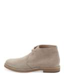 Men's Suede Desert Boot, Beige