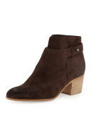Harriet Suede Ankle Boot, Peat