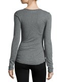 Alene Henley T-Shirt, Gray