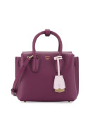 Milla Mini Leather Tote Bag