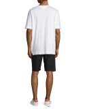 Oversized Short-Sleeve T-Shirt, Optic White