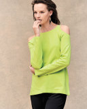 Cold-Shoulder Long-Sleeve Top