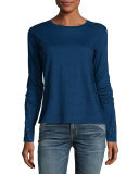 Crete Long Button-Sleeve Tee