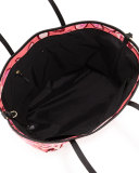 harmony floral nylon baby bag, surprise coral/multi