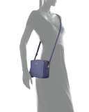 orchard street arla crossbody bag, oyster blue