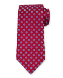 Neat Printed Silk Tie