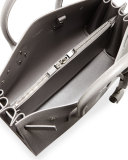 Sac de Jour Small Satchel Bag, Gray
