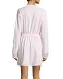 Sonia Lace-Inset Chemise, Pink Lilly