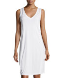 Pure Essence Tank Gown, Off White