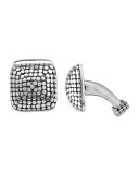 Dot Square Dome Cuff Links