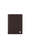 Boston Leather Passport Holder, Brown