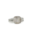 Petite Albion Ring with Diamonds