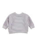 Dana Pullover Dachshund Sweatshirt, Light Purple, Size 12-24 Months