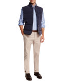 Oxford Button-Down Sport Shirt, Blue
