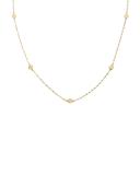 Disc-Station Layering Necklace, 19.5"L
