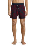 Moorea Flocked Bubbles Swim Trunks