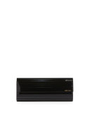 Sweetie Lacquered Acrylic Clutch Bag, Black