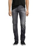 Arc 3D Slim-Straight Jeans, Gray