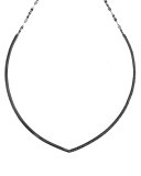 Reckless Choker Black Gold & Black Diamond Choker Necklace