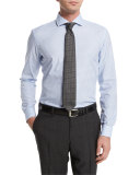 Textured Dot-Print Silk Tie, Multicolor