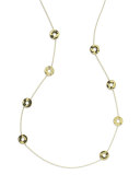 18K Senso&#153 Disc Station Necklace, 37"