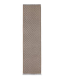 Stencil GG Logo Scarf, Taupe