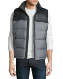 Nupste Colorblock Quilted Down Vest