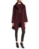 Fisher Project Oversized Alpaca-Blend Coat, Raisonette