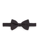 Grosgrain Solid Tie, Black