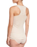 Racerback Organic Cotton Jersey Tank Top
