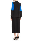 Holly Single-Pleat Culottes