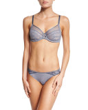 Revele Moi Two-Part Underwire Bra, Gray City
