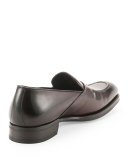 Charles Penny Loafer, Dark Brown 