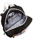 Kane Black & Custom Stripe Backpack